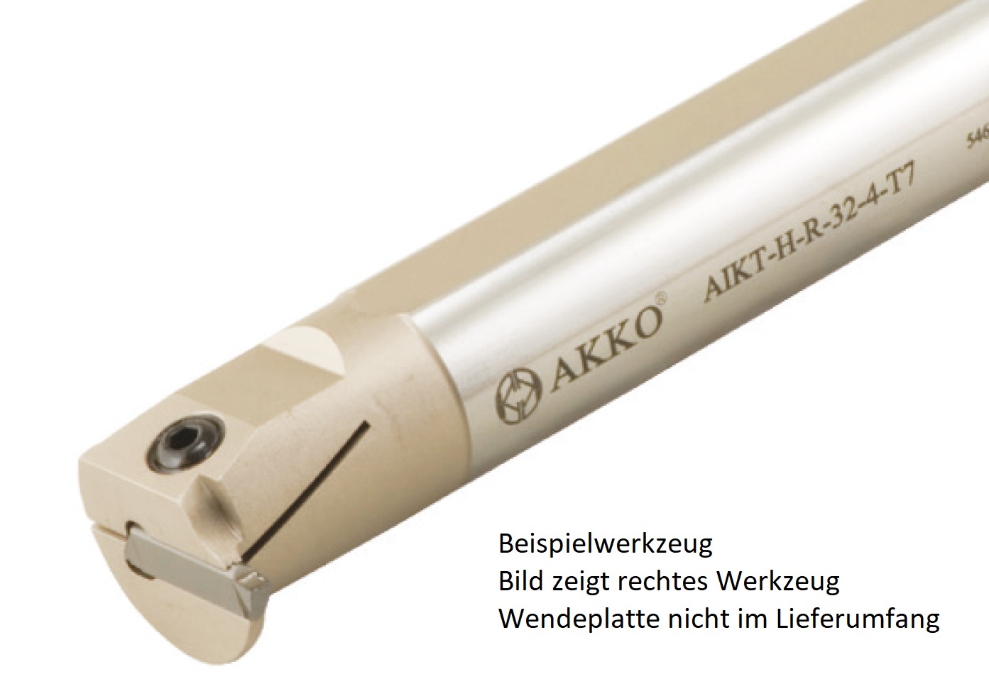 AKKO-Innen-Stechhalter, kompatibel mit Horn-Stechplatte S229-5
Schaft-ø 32, ohne Innenkühlung, rechts
