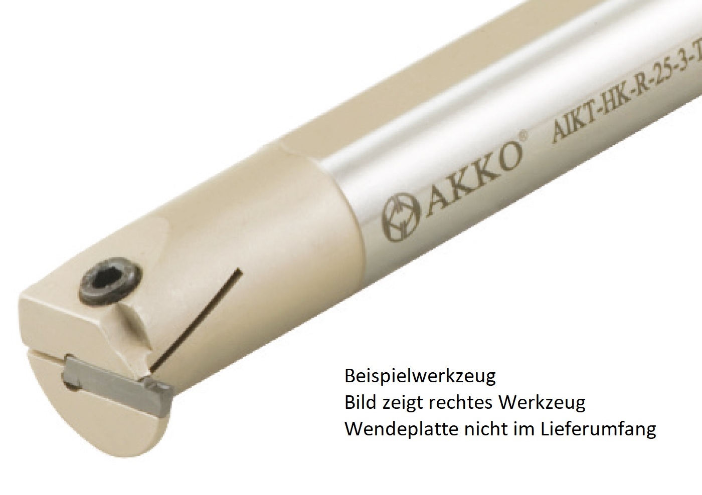AKKO-Innen-Stechhalter, kompatibel mit Horn-Stechplatte S224-2
Schaft-ø 25, ohne Innenkühlung, links