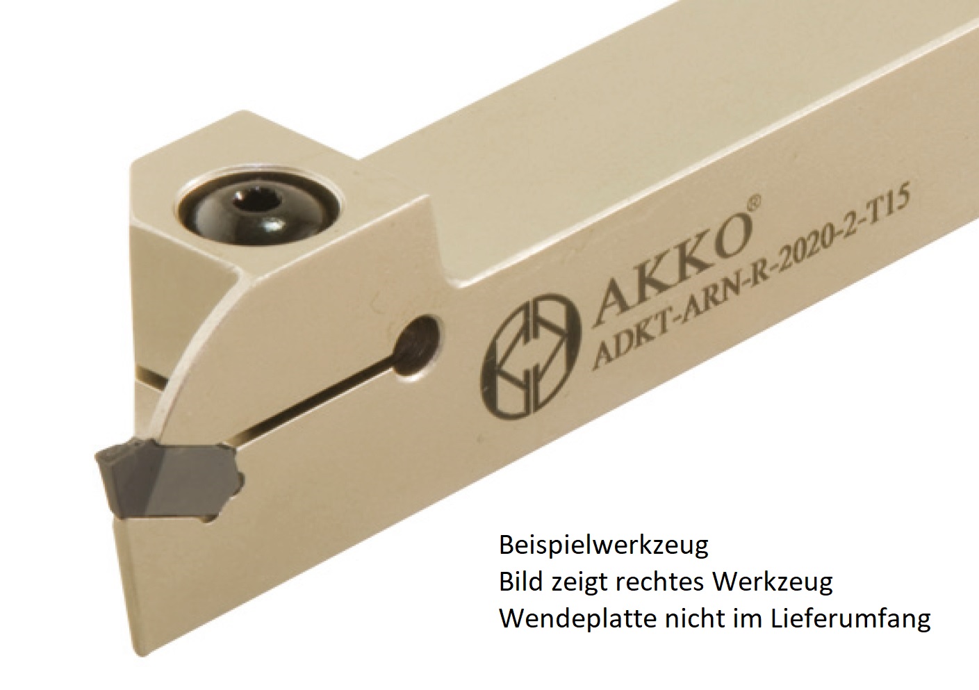 AKKO-Außen-Stechhalter, kompatibel mit Arno-Stechplatte LOMR.-3
links, Schaft 20 x 20 mm